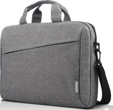 Lenovo T210 15.6" Laptop Casual Toploader Bag – made from high-quality, durable, and water-repellent fabric, features multiple pockets, Grey